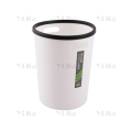 翌嘉YJ4022205垃圾桶厨房客厅办公室垃圾箱创意垃圾筒纸篓 白色大号