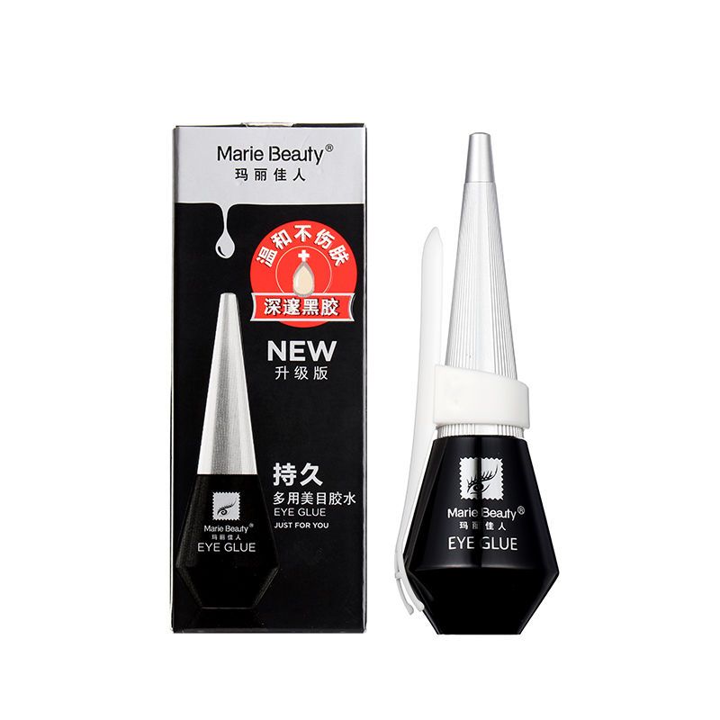 [1/5瓶]玛丽佳人黑胶多用美目胶水双眼皮贴黑色胶水 假睫毛胶水 玛丽佳人黑胶水(新版)1瓶