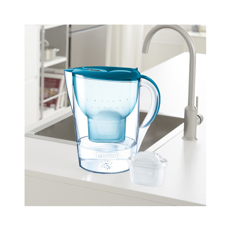 Brita碧然德 Marella XL 滤水壶便携式净水器净水杯 3.5L 纯净蓝