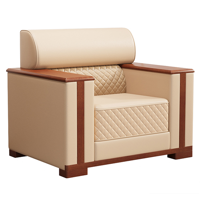 烁恒 办公沙发 1+1+茶几 套高清大图