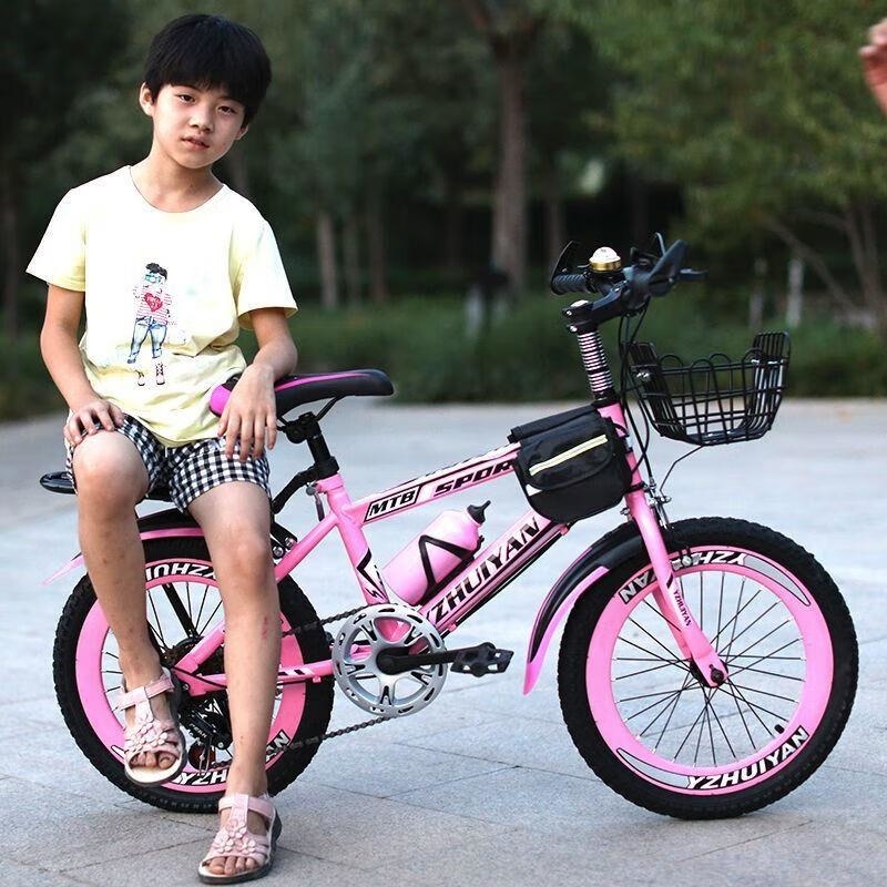 山地自行车儿童变速山地车6-12岁男女童赛车10-15岁单车高清大图