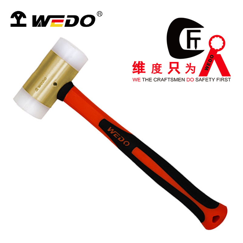 WEDO维度 防爆工具 无火花防爆尼龙锤防爆扳手 无磁无火花 锤子高清大图