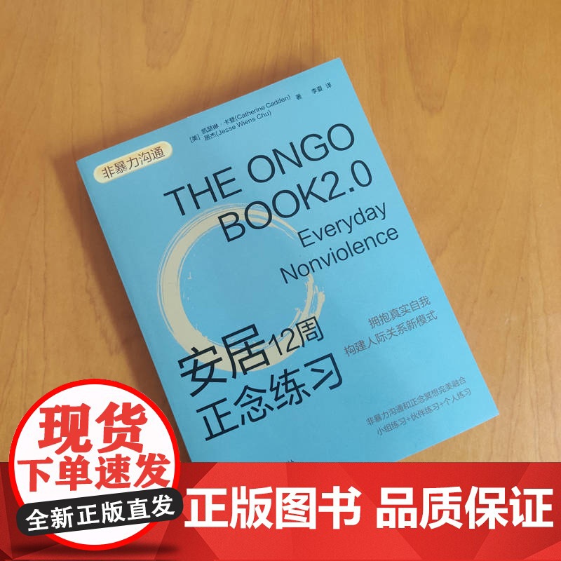 套装 转化羞愧+冲突沟通力+366天平和生活冥想手册+安居12周正念练习 套装全4册 非暴力沟通系列 情绪控制管理生高清大图
