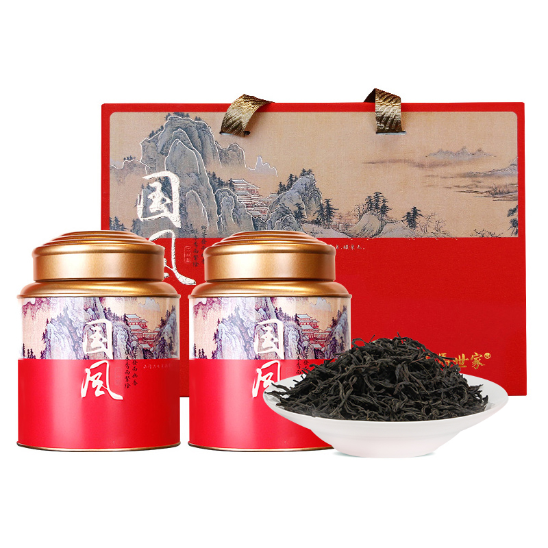 茶馬世家桐木关正山小种国风礼盒300g