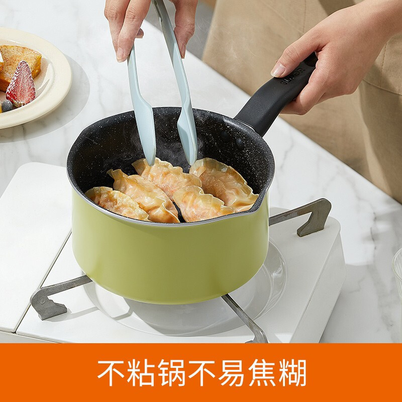 苏泊尔(SUPOR)奶锅不粘儿童辅食锅家用泡面锅宝宝小汤锅料理小煮锅电磁炉燃气通用 18cm ET18KP06