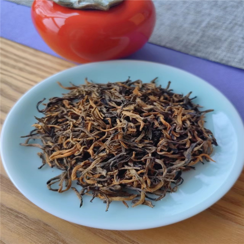 金芽工夫红茶250g特级云南大叶种茶滇红红茶 2022年春茶临沧凤庆