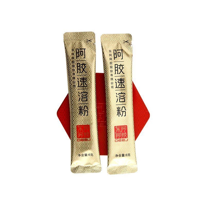 东阿阿胶 阿胶速溶粉6g*24袋/罐装 阿胶原粉 DEEJ 官方旗舰店