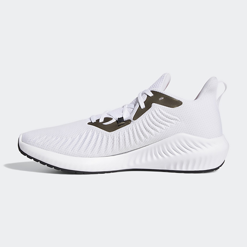 adidasalphabounce3阿尔法系列轻便舒适低帮运动跑步鞋黑白灰ef8061