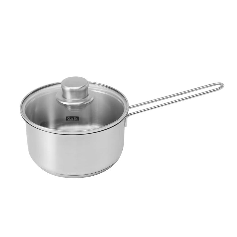 德国菲仕乐fissler14厘米单柄奶锅16厘米单柄煎锅两件套组EM0051011405