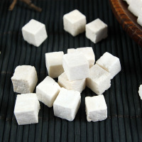 材 茯苓丁食用白茯苓片无硫不漂白可磨茯苓粉500g
