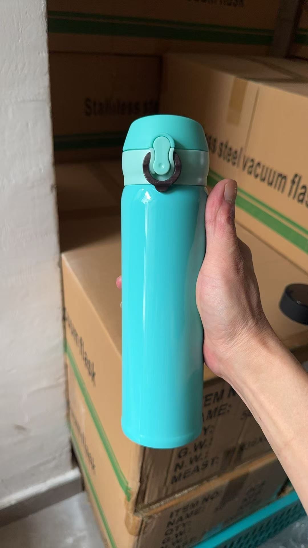 镳灵提夫尼蓝保温杯500±30ml(1000个起订)