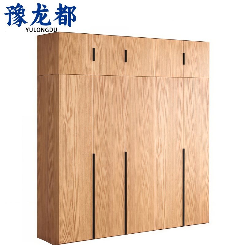 豫龙都实木衣柜2m台