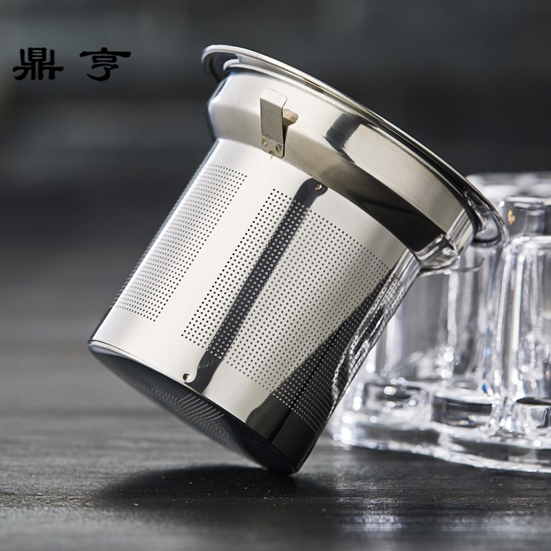 鼎亨玻璃茶壶耐热花茶壶不锈钢过滤家用泡茶器耐高温煮茶壶茶具