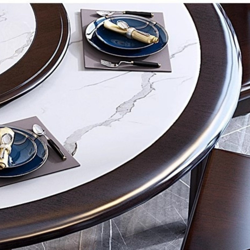 豫龙都 餐桌 2米+14椅 套高清大图