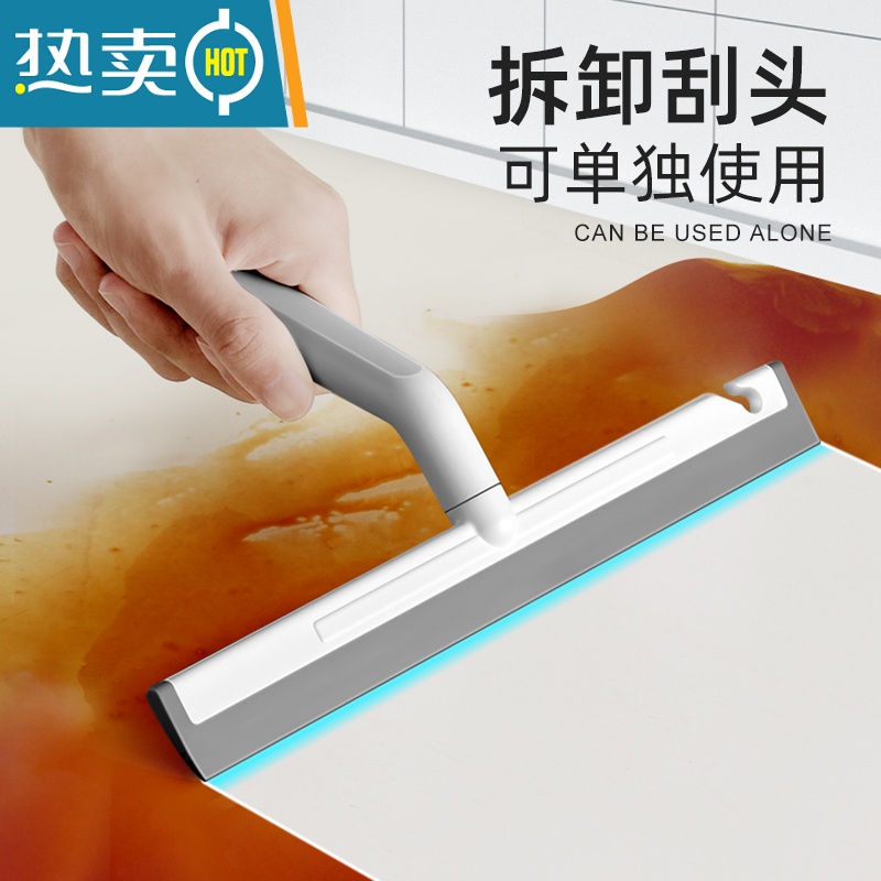 敬平擦玻璃器家用刮刀刮水器高层双面清洗窗户器工具伸缩杆保洁 35CM可旋转刮刀+1.3米伸缩杆高清大图