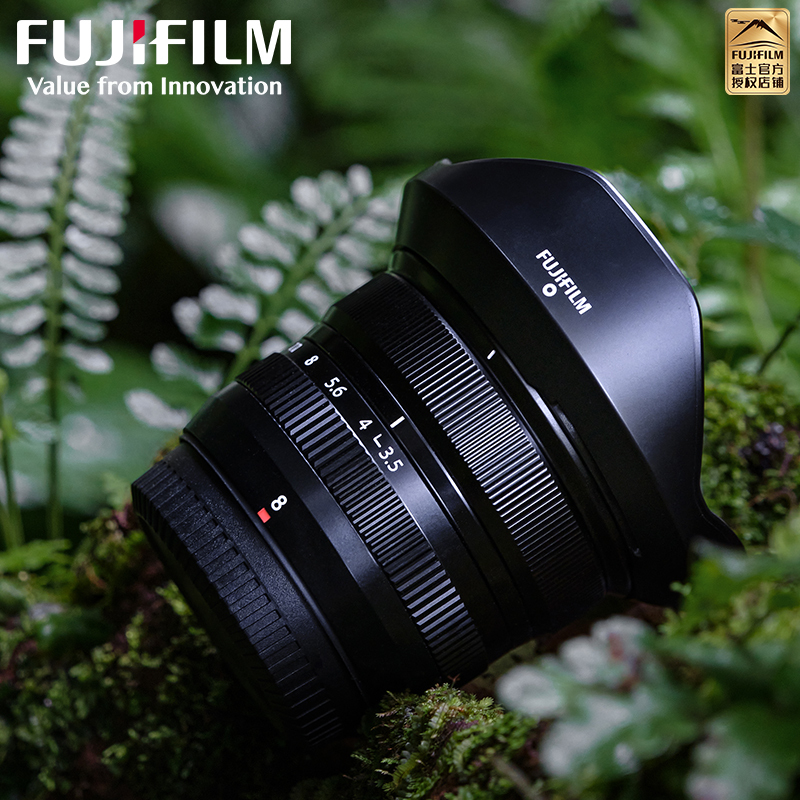 新品 富士(FUJIFILM)XF8mmF3.5 R WR 定焦镜头 便携 方便 XF8 官方标配高清大图