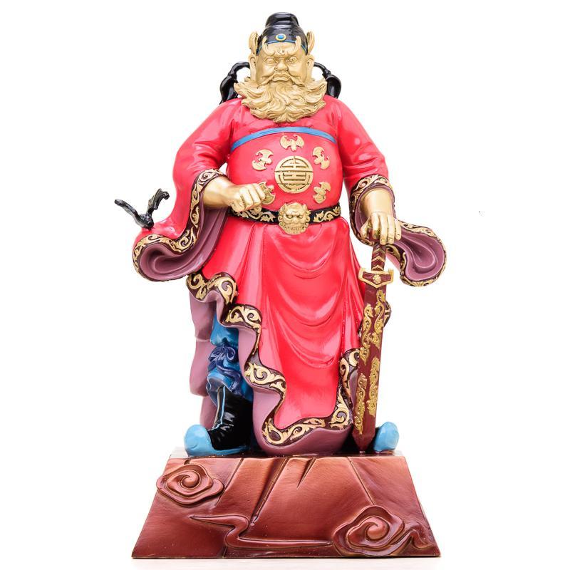 家柏饰(CORATED)钟馗摆件 钟馗伏魔铜像天官家居装饰工艺礼品