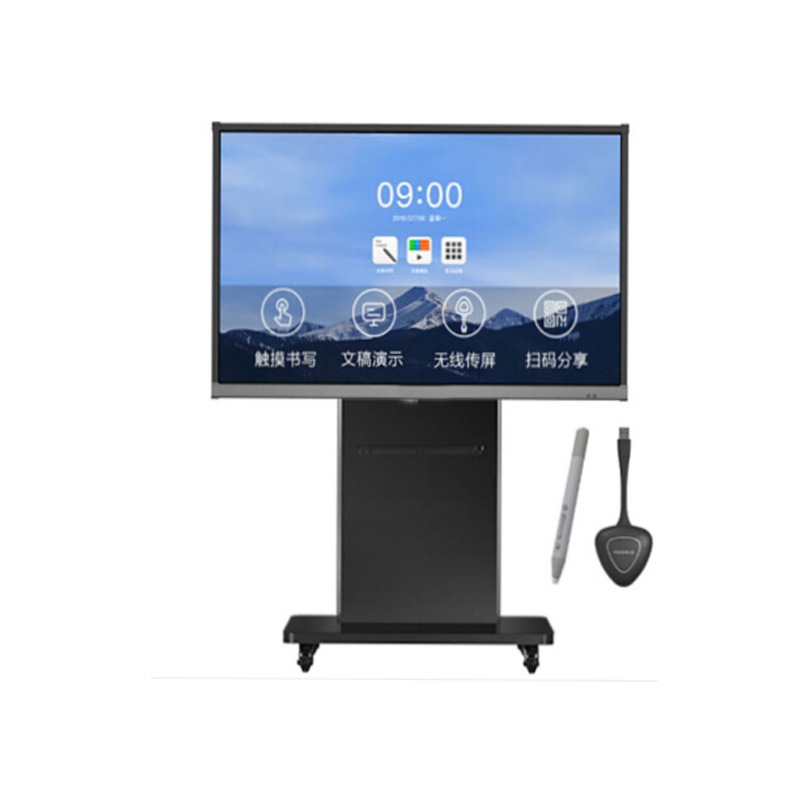 企业定制 SM86CA 86英寸智能会议平板(SM86CA+PC模块i5+传屏器+智能笔+脚架)DMS