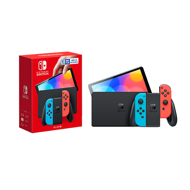 switch oled 红蓝+128G定制内存卡