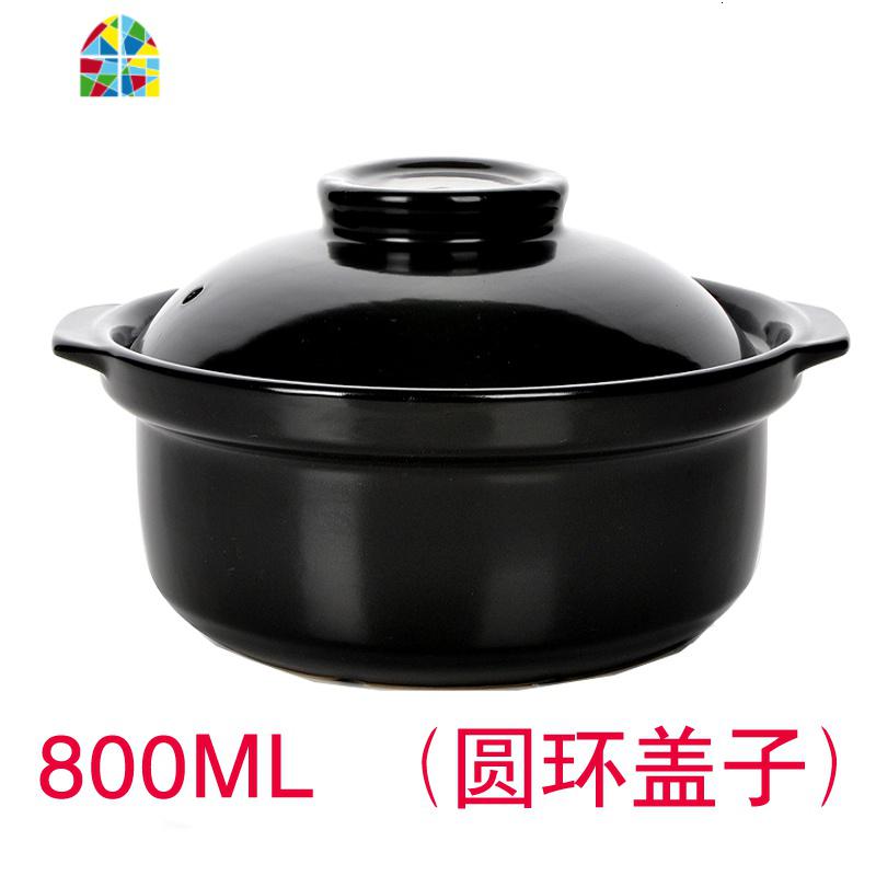 送垫烧坏换新中餐炖汤麻辣烫过桥米线粉丝专用砂锅耐烧可高温深锅 FENGHOU [干烧]2100ML(锅+盖)炖锅高清大图