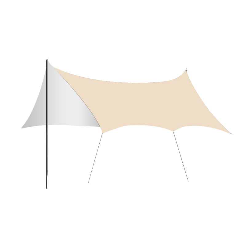 劲脉 天幕帐篷 蝶形八角-3*4.5*2.2M 顶图片