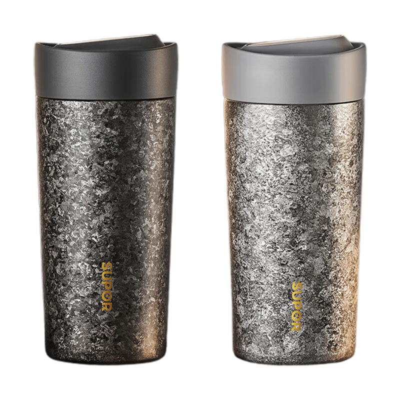 苏泊尔保温杯420ml大口畅饮KCV42BR10(颜色随机)