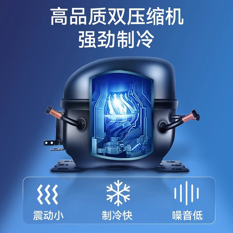 志高CHIGO四门冰箱商用4开门冷藏冷冻柜立式冰柜六门大容量厨房保鲜台_4门双温全铜豪华除霜920升-18℃上冷冻下冷藏