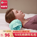 枕工坊颈椎枕头太空无压记忆深度睡眠颈椎专用枕可全身水洗圆柱型枕头 美国进口微粒典雅绿 【美国进口微粒】典雅绿
