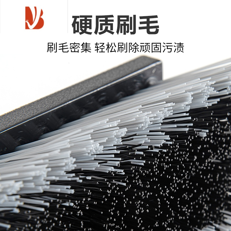 三维工匠商用酒店地板洗地刷加大号硬毛浴室瓷砖卫生间刷子户外地砖清洁刷