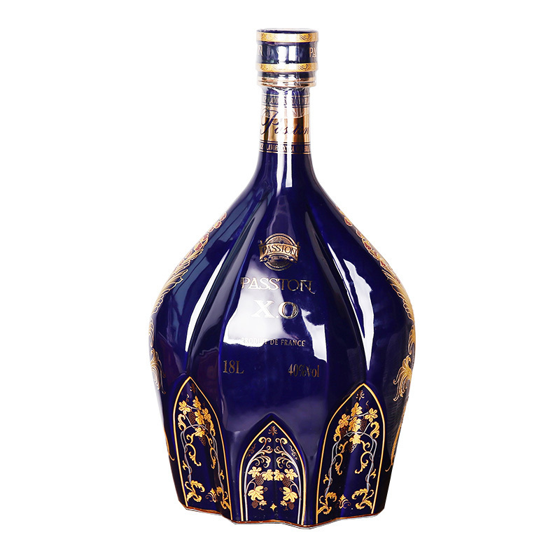 法国原酒进口洋酒礼盒 派斯顿PASSTON 40度XO白兰地烈酒18L