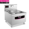 乐创 商用电磁单头大锅灶 锅径700 15KW大功率酒店饭堂电磁灶 L-JG-BDC15K09 BDZSSC