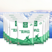 淮盐低钠食用盐400gx9袋加碘盐补碘盐含碘盐有碘盐家用盐细颗粒盐