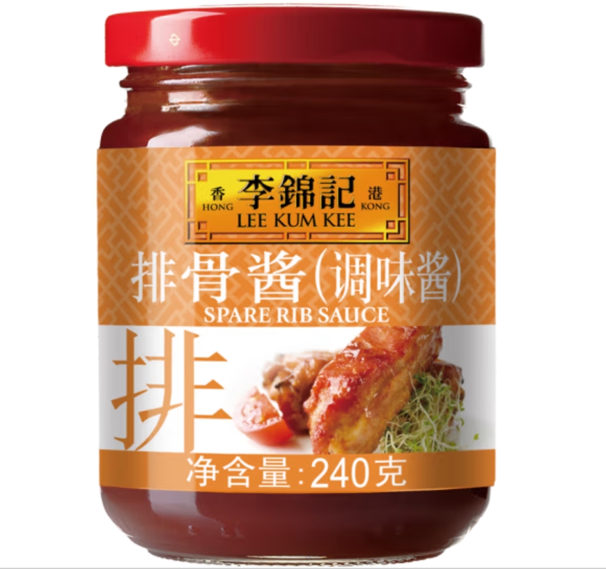 苏宁宜品排骨酱240g*1瓶李锦记排骨酱240g家用调味酱瓶装