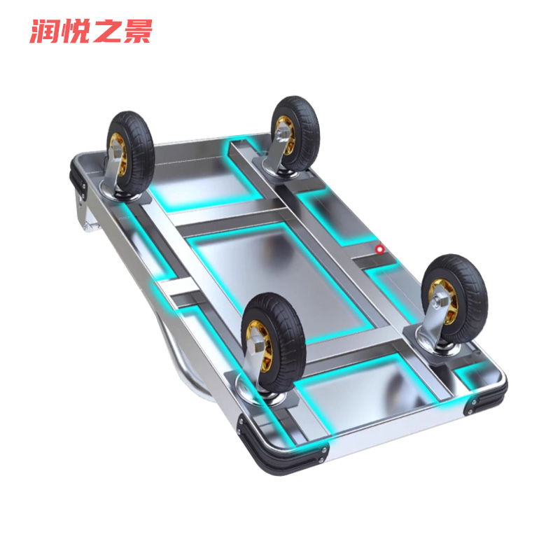 润悦之景 钢制平板推车 60*90cm 个高清大图