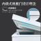 松氏BC/BD-598 460L卧式冷柜商用-35℃大容量冰柜单温冷冻冰箱 双门顶开门