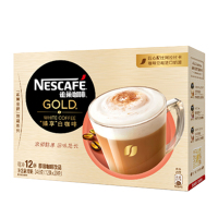 雀巢(Nestle)咖啡 金牌馆藏 臻享白咖啡 速溶 冲调饮品 29gX12条 倪妮同款