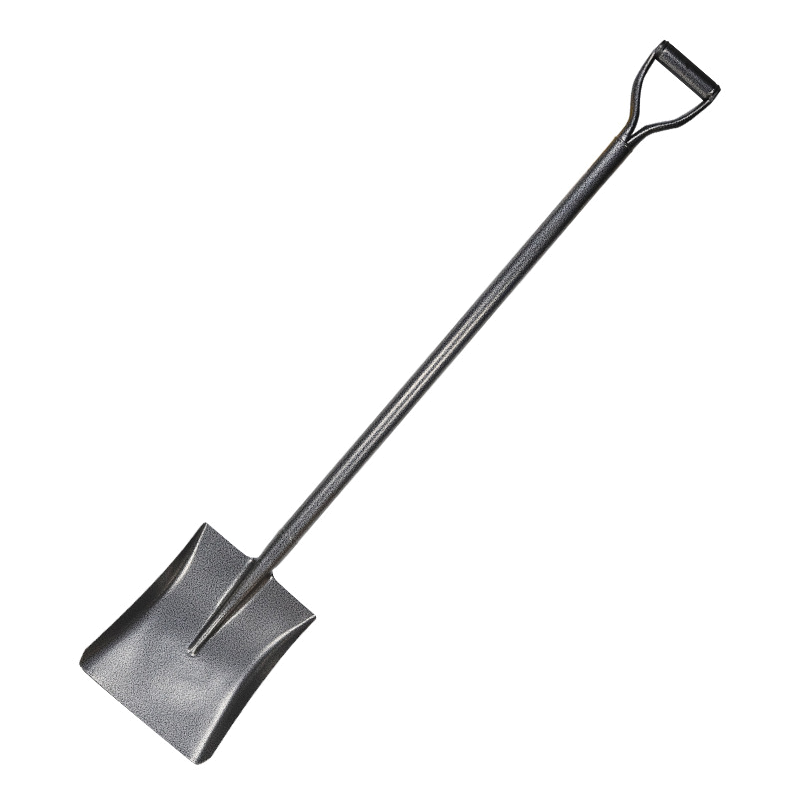 酷美智悦 一体铁锹平头黑色 KM-BH671 把高清大图