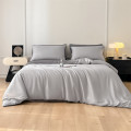 娇好韵 高端冰丝四件套-简爱山灰 200*230cm