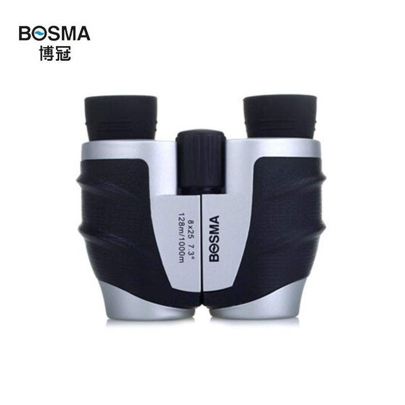 博冠BOSMA双筒望远镜山鹰8X25 袖珍型望远镜 户外旅游看演出比赛