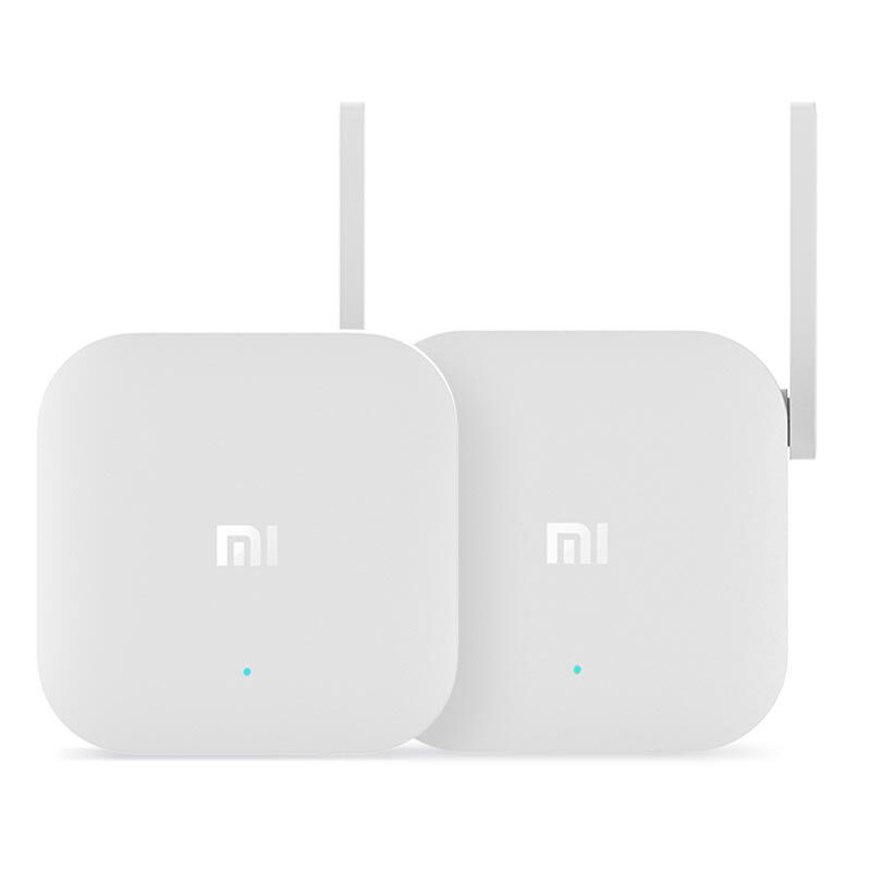 小米(MI)wifi 电力猫 穿墙宝 家庭用 是速度快、信号强 300Mbps 搭配路由器使用 白色