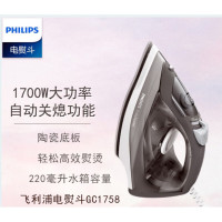飞利浦(PHILIPS)蒸汽电熨斗家用 防滴漏 大功率 手持式平熨便携式GC1758/88