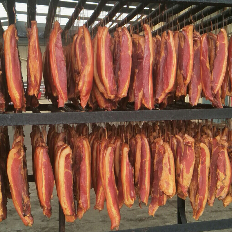 宝湘坊 腊肉后腿腊肉1000g湖南农家柴火烟熏咸肉