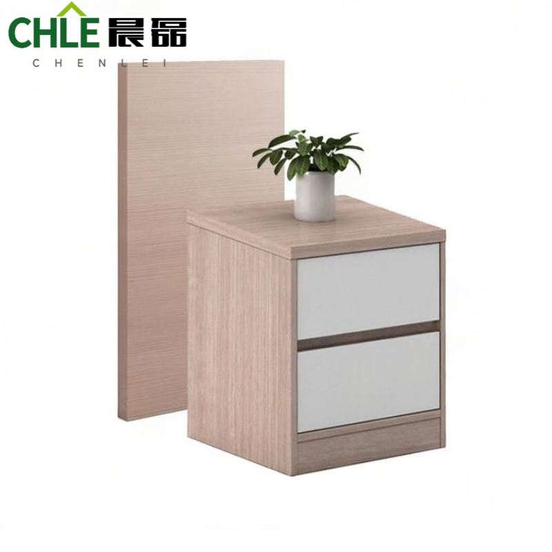 晨磊 床头柜(含背板)500mm套高清大图