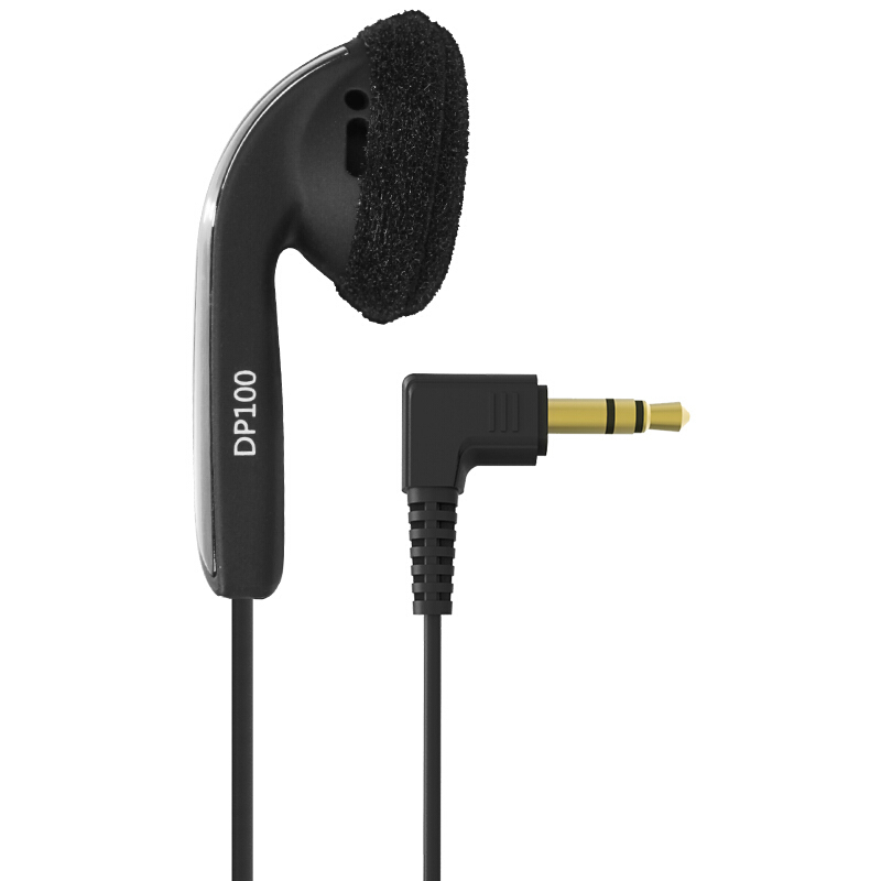 拜亚动力(beyerdynamic) DP100 HIFI平头耳塞 经典黑