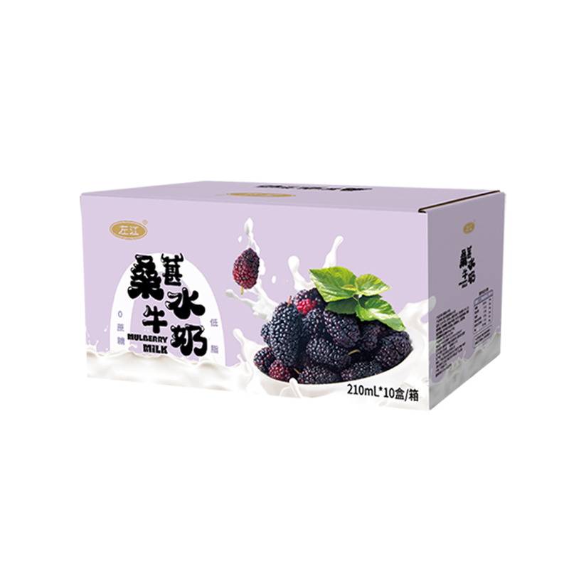 左江 桑葚水牛奶 210ml*10 盒/箱