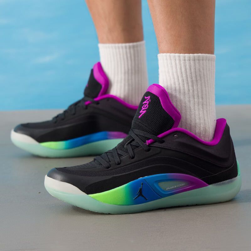 耐克(NIKE)男鞋新款JORDAN ZION 4锡安4实战训练耐磨缓震篮球鞋FD0591-103 ZP高清大图
