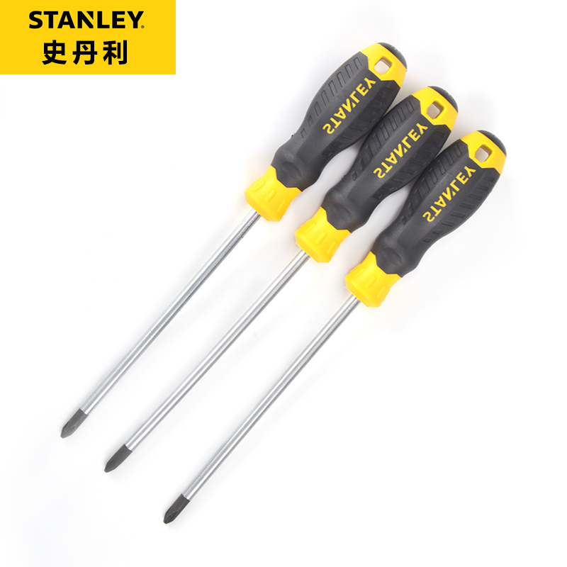 史丹利(STANLEY)60-811-23 B系列胶柄十字螺丝批PH2x150mm
