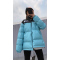 YUANSU20冬季新款面包服快手网红同款皮面棉服情侣百搭立领潮流加厚棉衣棉衣