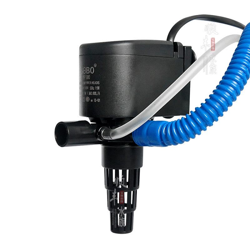 氧气泵鱼缸水泵三合一潜水泵水族箱过滤器循环抽水增氧泵图片