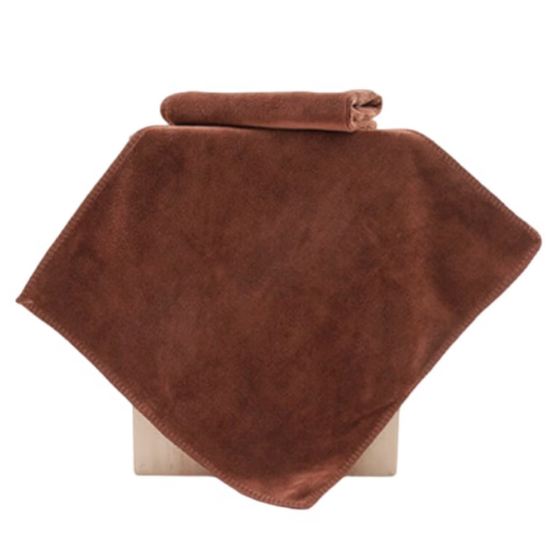鸿灵睿芯 YJ02 咖啡色毛巾(计价单位:个)咖啡色高清大图